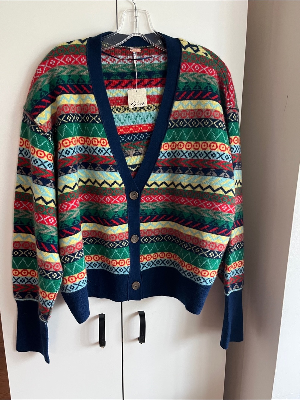 Free People Better Days Cashmere Cardigan Size Large NWT - Picture 8 of 16